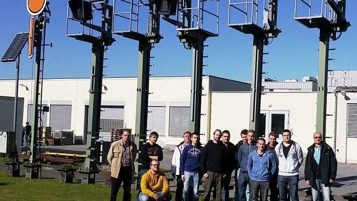 Betriebsgruppe Netz Hamm: Besuch im Signalwerk Wuppertal
