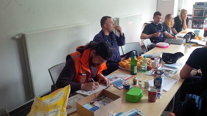 EVG vor Ort: Betriebsgruppe besucht erixx-Betriebswerkstatt in Uelzen