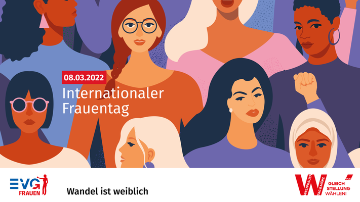 Internationaler Frauentag 2022 - Wandel ist weiblich!