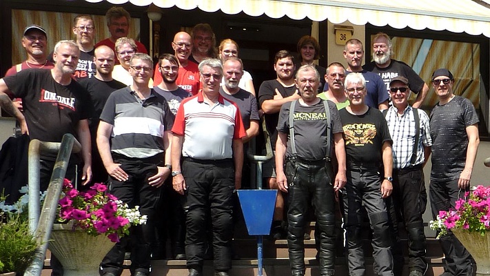 EVG - Biker touren zum Grill-Buffet