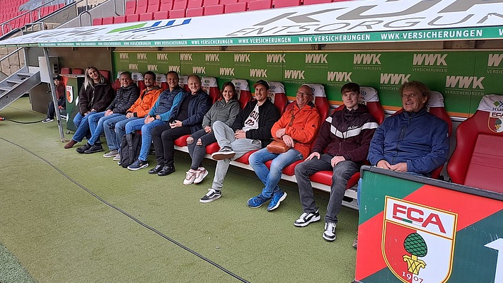 BG InfraGO Augsburg: Arena-Tour beim FC Augsburg