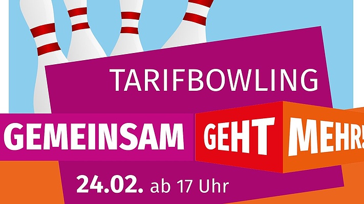 EVG Jugend Berlin: Gemeinsam geht mehr - Tarifbowling