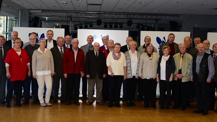EVG-Ortsverbandsvorstand Duisburg ehrt seine langjährigen Mitglieder