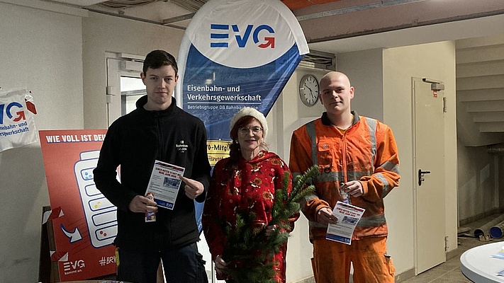 Start der Weihnachtstour der GST Magdeburg