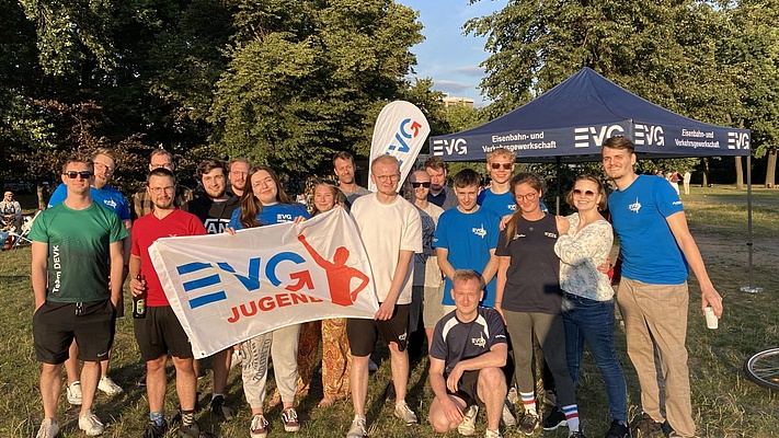 Volleyball- & Grill-Event im Volkspark Friedrichshain