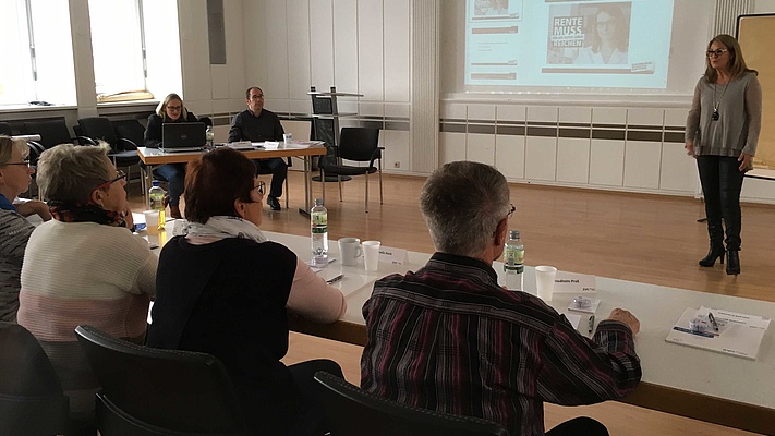 Workshop zum Thema Altersarmut