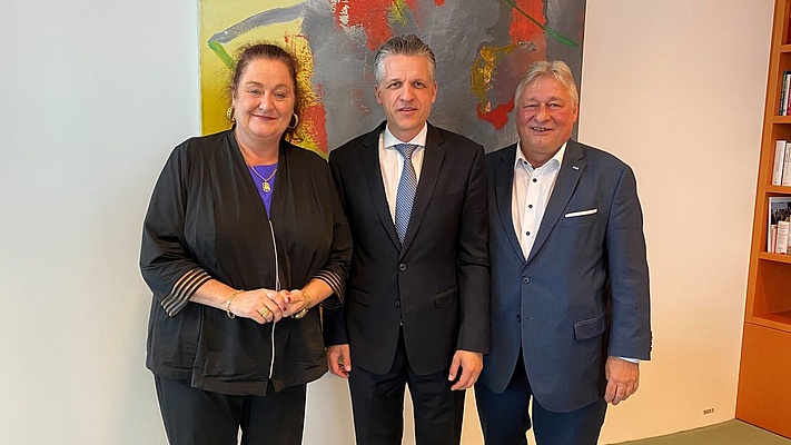 Gespräch mit Kanzleramtsminister Frei: Bei Reformen im DB Konzern wollen wir frühzeitig eingebunden werden