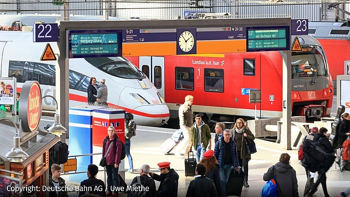 Fair nach vorne greift - Einstellungen bei der DB AG auf Höchststand