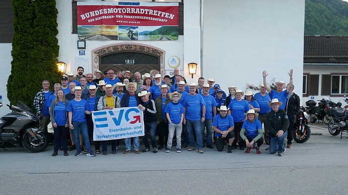 23. EVG-Bundesmotorradtreffen am Tegernsee