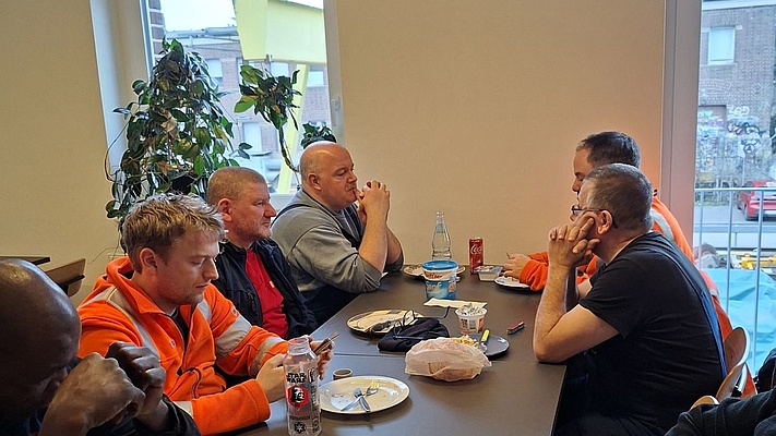 EVG sagt Danke - Gelungene Aktion am Dreikönigstag in der Werkstatt Freiburg