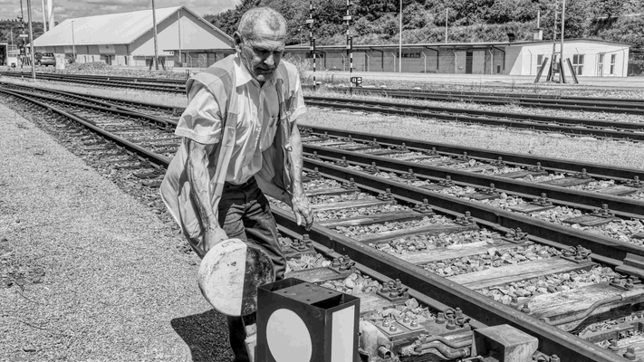 „Die Menschen bei der Bahn“- ein Fotoprojekt von Daniel Pranke