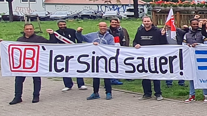 DB´ler sind sauer! Löhne und Gehälter rauf! Preise und Mieten runter!