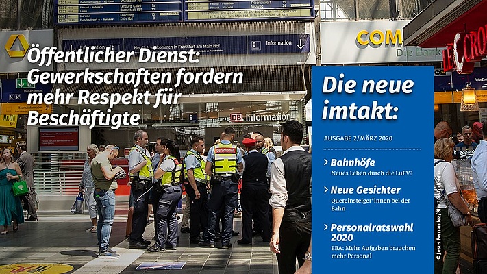 Imtakt im März: Gewalt gegen Beschäftigten im Öffentlichen Dienst muss geächtet werden!