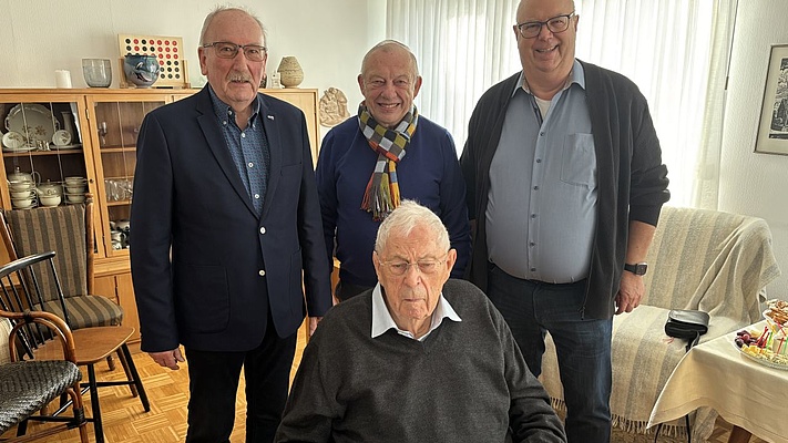 100. Geburtstag von Hans Schippmann - Herzlichen Glückwunsch!