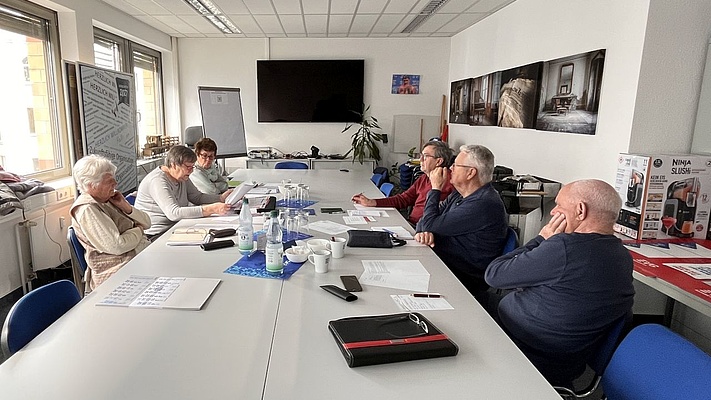 Ortsseniorenleitung Halle tagt