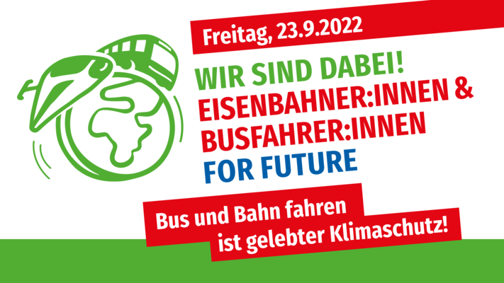 Globale Klima-Demo - WIR SIND DABEI!