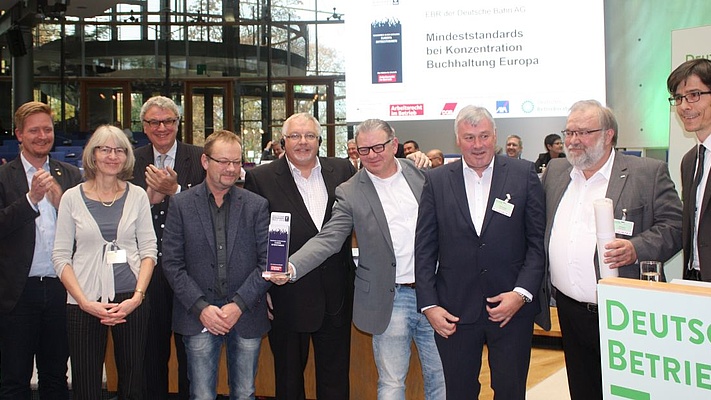 Deutscher Betriebsräte-Preis: Daumendrücken für EVG-Bewerber