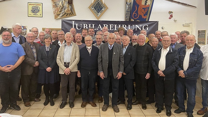 Jubilar-Ehrung EVG Wupper Rhein Berg: Erinnerungen und Blick in die Zukunft