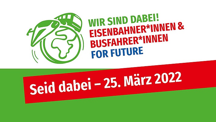 Bus und Bahn fahren ist gelebter Klimaschutz - Demo am Freitag!