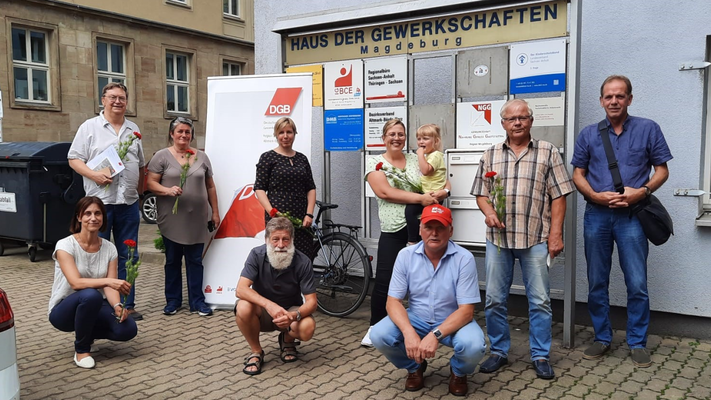 Konstituierung des DGB-Stadtverbandes Magdeburg - unsere EVG-Mitglieder sind auch hier gewerkschaftspolitisch aktiv