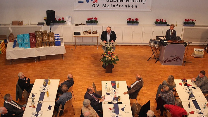 Ortsverband Mainfranken: Jubilarehrung in Würzburg