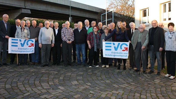 EVG Südwestfalen ehrt seine Jubilare