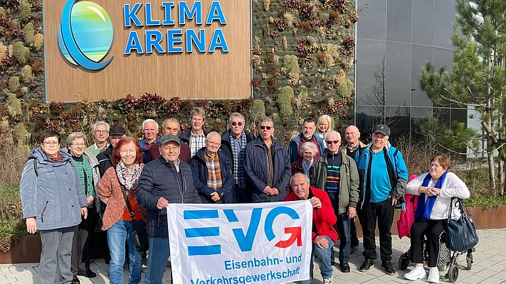 Senioren OV Rhein-Neckar: Besuch in Klima-Arena