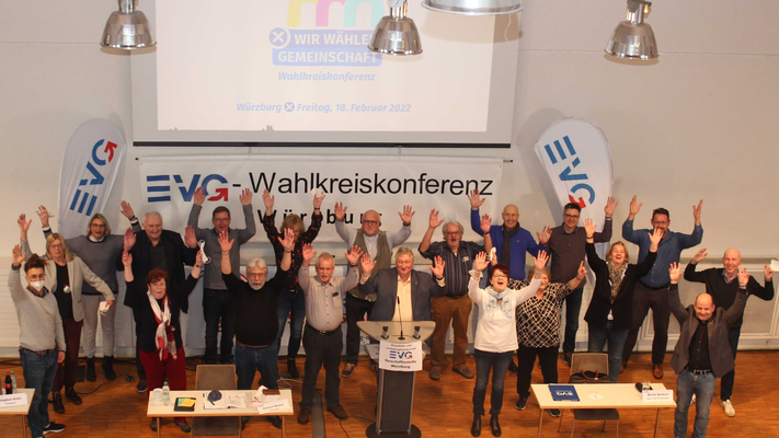 Weichenstellungen auf der EVG-Wahlkreiskonferenz in Würzburg - Spitzenreiter bei Mitgliederwerbung!