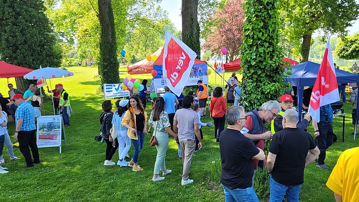 OV Offenburg auf Mai-Veranstaltung in Kehl