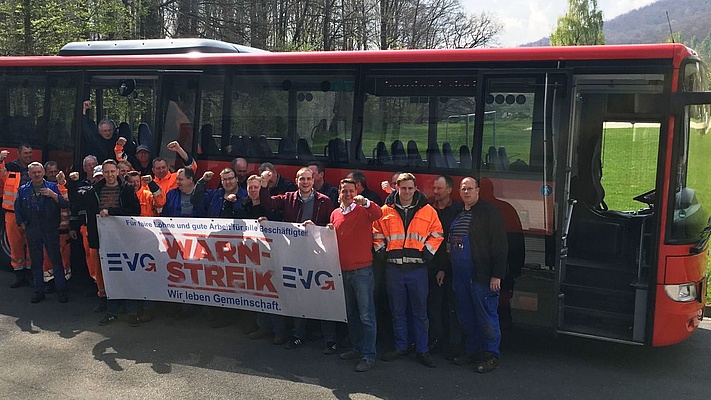 Warnstreikaktionen bei der Westfälischen Landes-Eisenbahn/ Ruhr-Lippe-GmbH laufen weiter