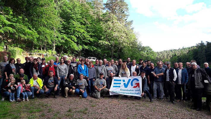 Bundesmotorradtreffen der EVG in Trassem