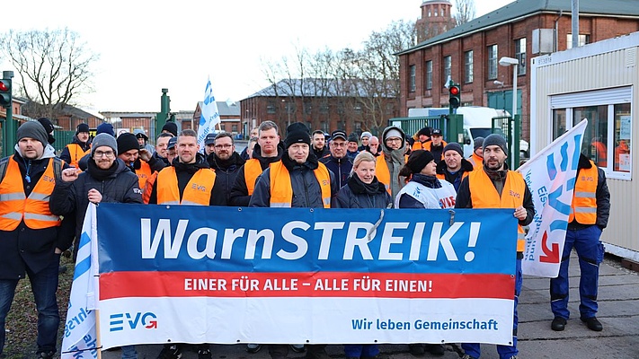 Warnstreik bei der GBM Gleisbaumechanik GmbH erfolgreich beendet