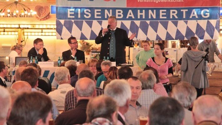14. Eisenbahnertag der EVG in Nürnberg - am 6. September