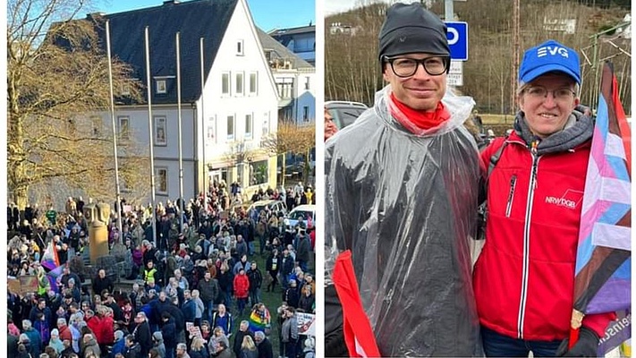 Kundgebungen gegen Rechts in Olpe und Lennestadt