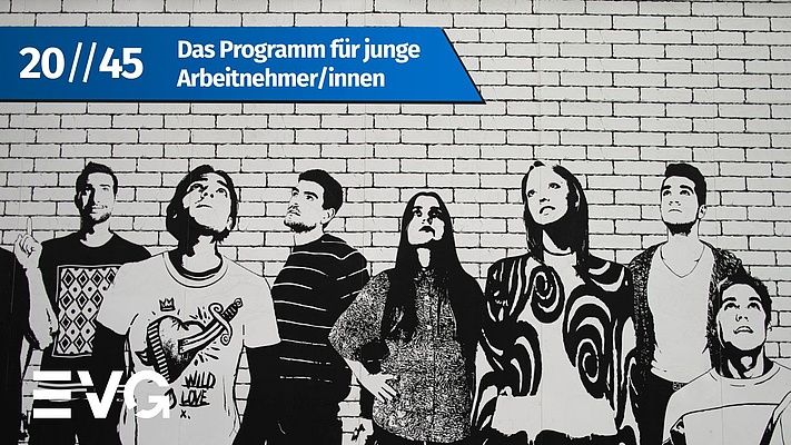 20//45 Das Programm für junge Arbeitnehmer/innen: Umfrage läuft noch bis zum 31. Januar - jetzt mitmachen!