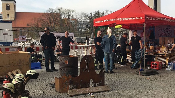 „Berlin brennt“: Berliner EVG erklärt sich solidarisch mit GdP und ver.di