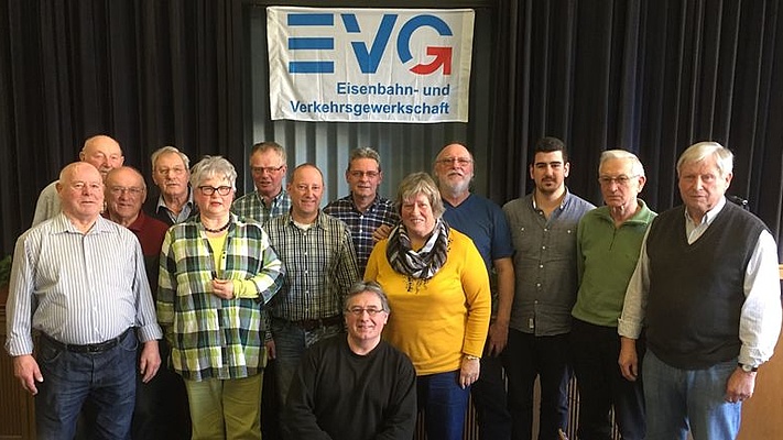 EVG Mitglieder wählen den Ortsverband und die Ortsseniorenleitung Bingen neu