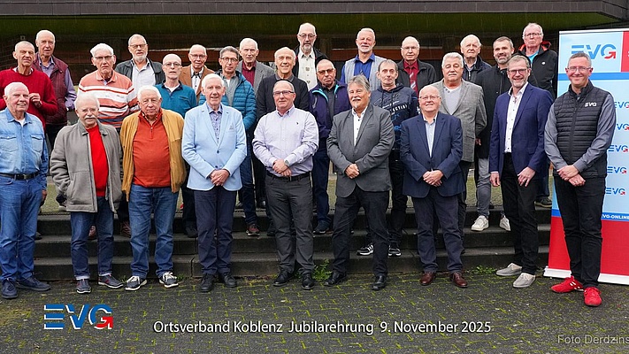 OV Koblenz verwöhnt Jubilare