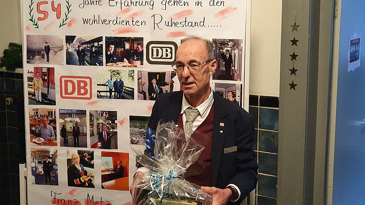 Franz Metz in den Ruhestand versetzt