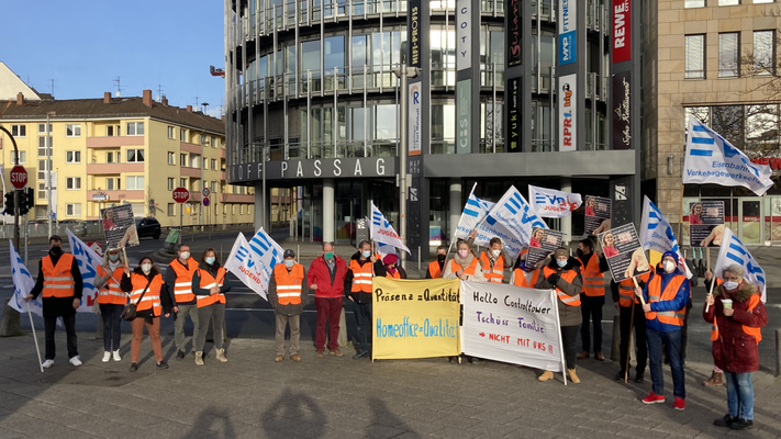 Erneuter Protest in Mainz: Das DB Cargo OC muss bleiben!