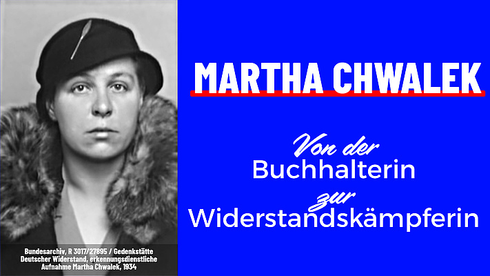 Martha Chwalek - von der Buchhalterin zur Widerstandskämpferin