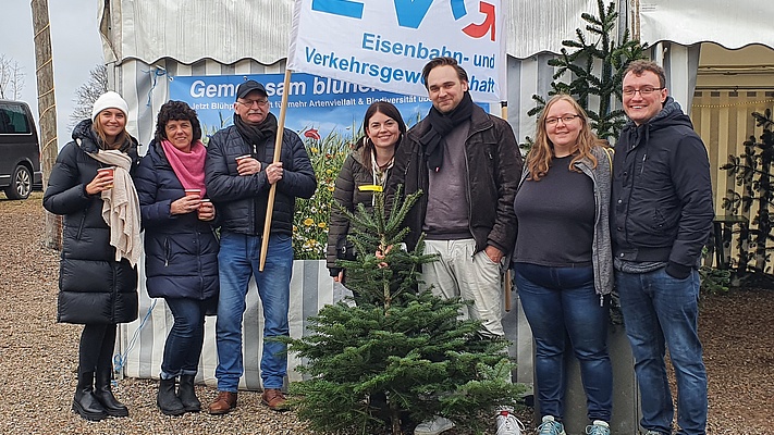 Ortsverbands Holstein-Mitte: Knapp 200 Weihnachtsbäume verschenkt