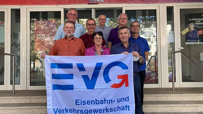 Neue EVG-Ortsseniorenleitung in Mainz gewählt