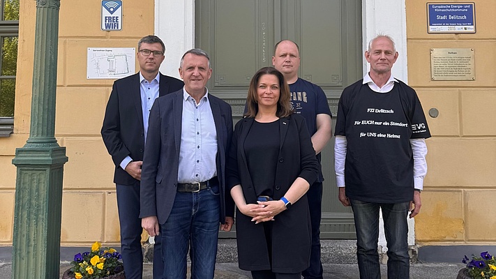 Delitzsch steht zusammen: Gegen die geplante Werksschließung der DB-Fahrzeuginstandhaltung