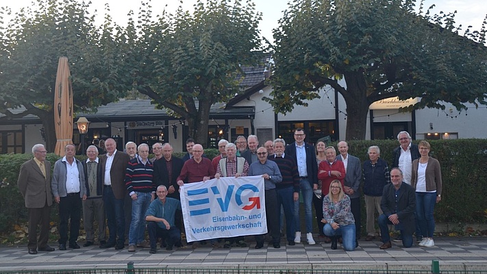 Ortsverband Düsseldorf ehrt langjährige EVG-Mitglieder