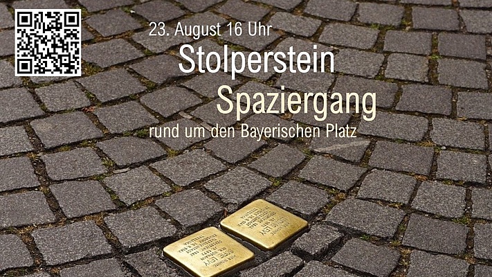 Stolperstein-Spaziergang am 23. August