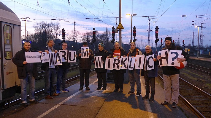 Gute Nacht, Deutsche Bahn!