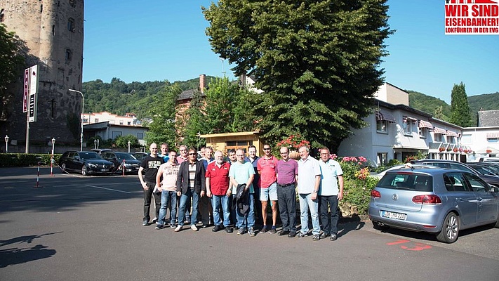 Zentrales EVG-Lokführerseminar in Boppard (Rhein)