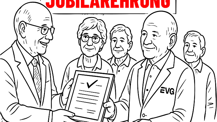 Jubilarehrungen im Ortsverband Ostsachsen