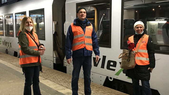 EVG-Warnstreik bei der vlexx abgeschlossen